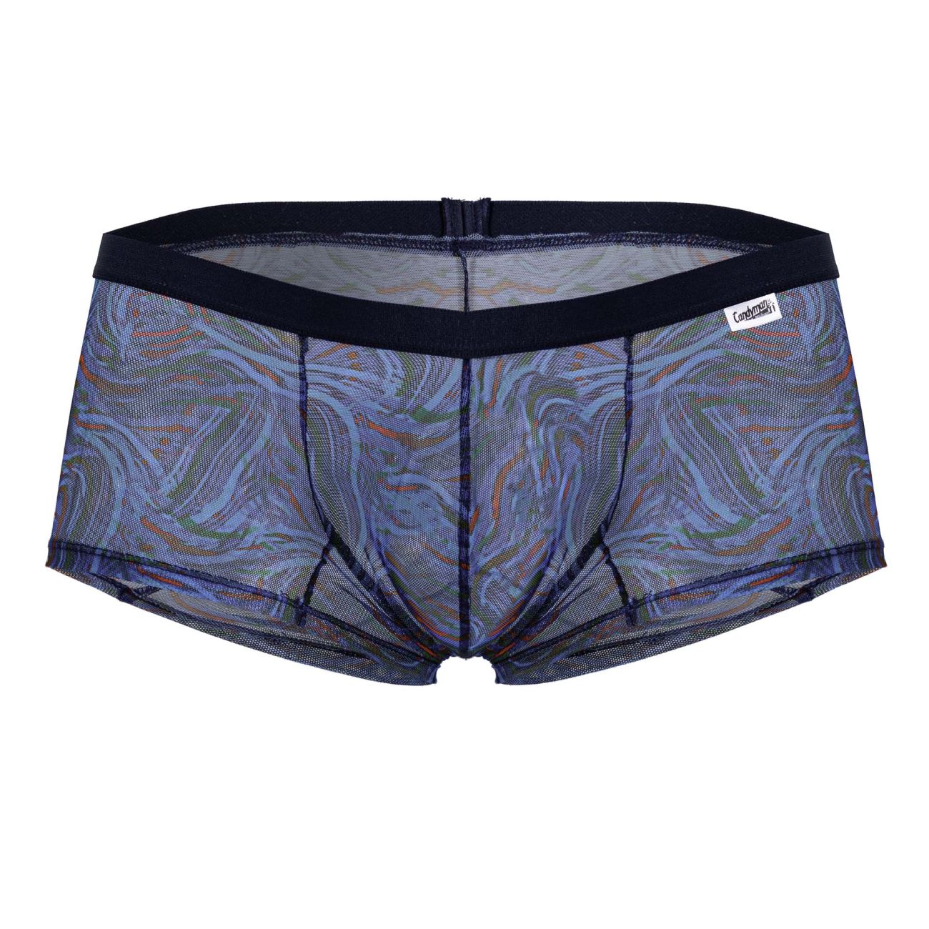 CandyMan 99873 Mens Seawater Breathable Mesh Trunks Multicolor Print