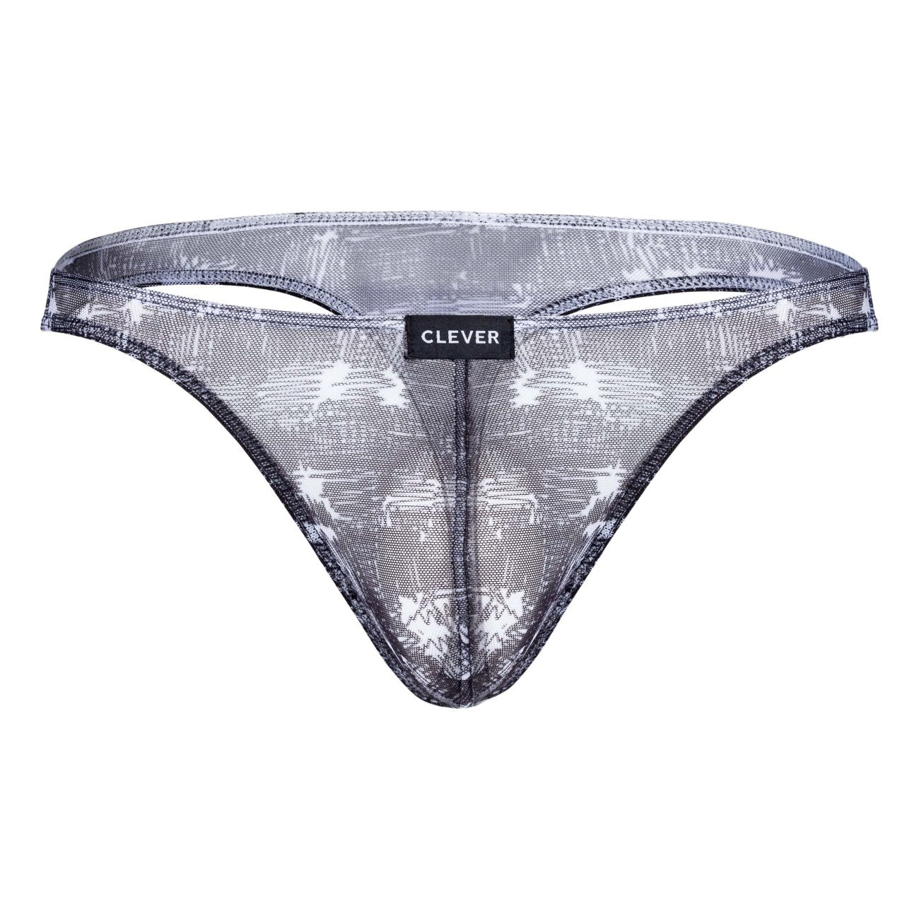 Clever 100008 3PK Australian Latin Thongs Black-Orange-Black