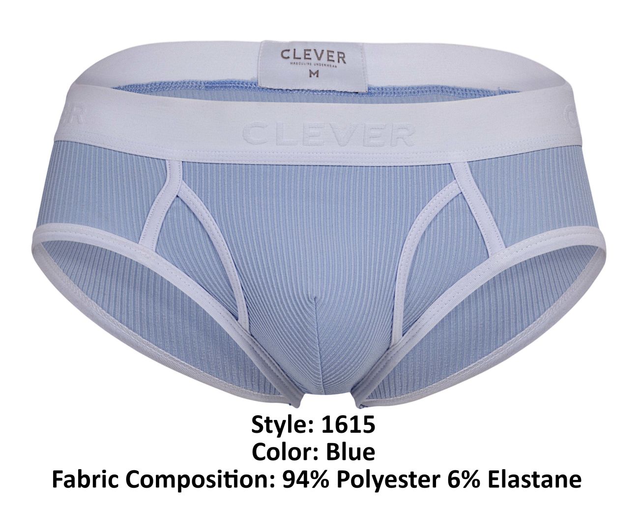 Clever 1615 Urbano Briefs Blue