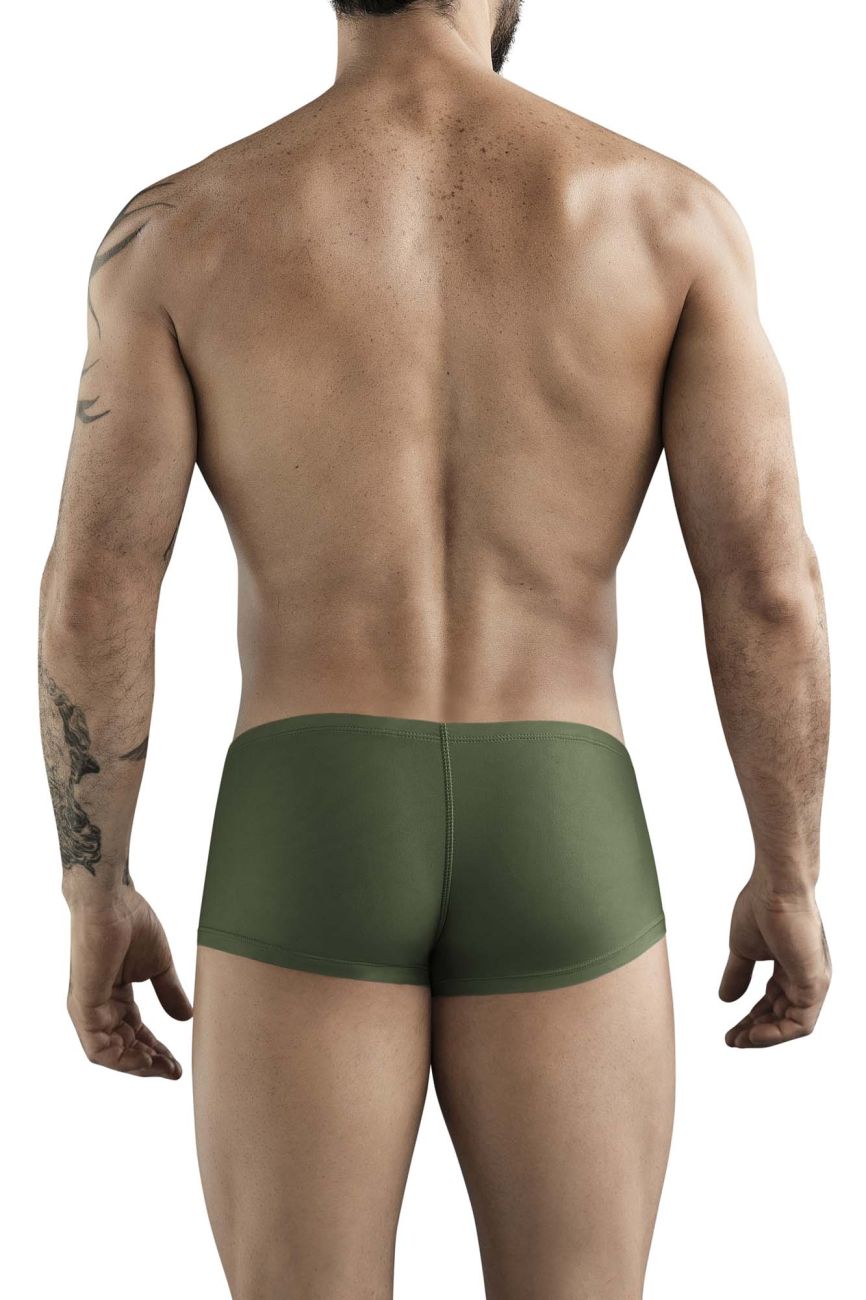 Clever 1780 Maya Male Microfiber Trunks Dark Green