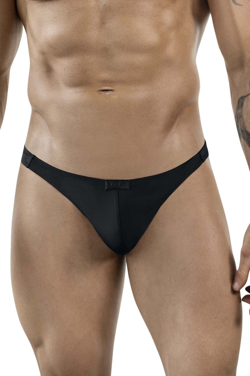 Clever 1830 Desirable Mens Barley There Thongs Black