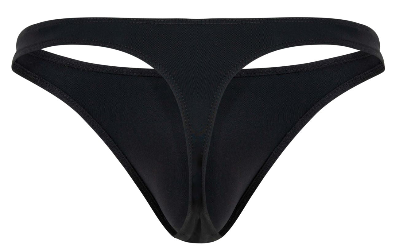 Clever 1830 Desirable Mens Barley There Thongs Black