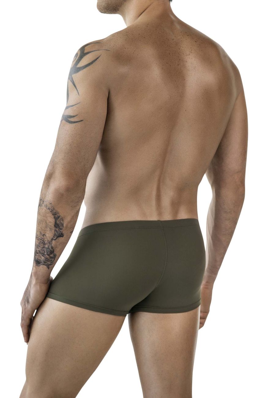 Clever 1842 Buenavista Male Sleek Contoured Pouch Trunks Green