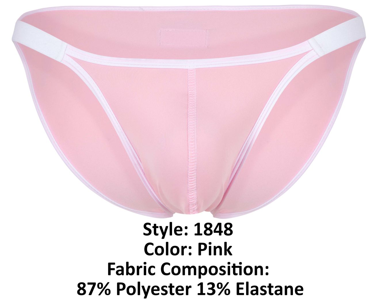 Clever 1848 Relax Mens Seductive & Sleek Bikini Pink