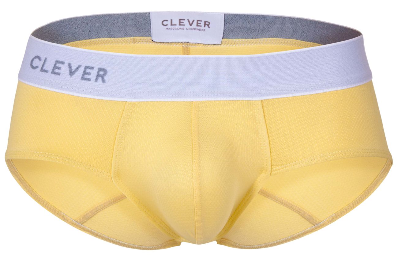 Clever 1863 Male Lecler Modern Comfort Briefs Yellow