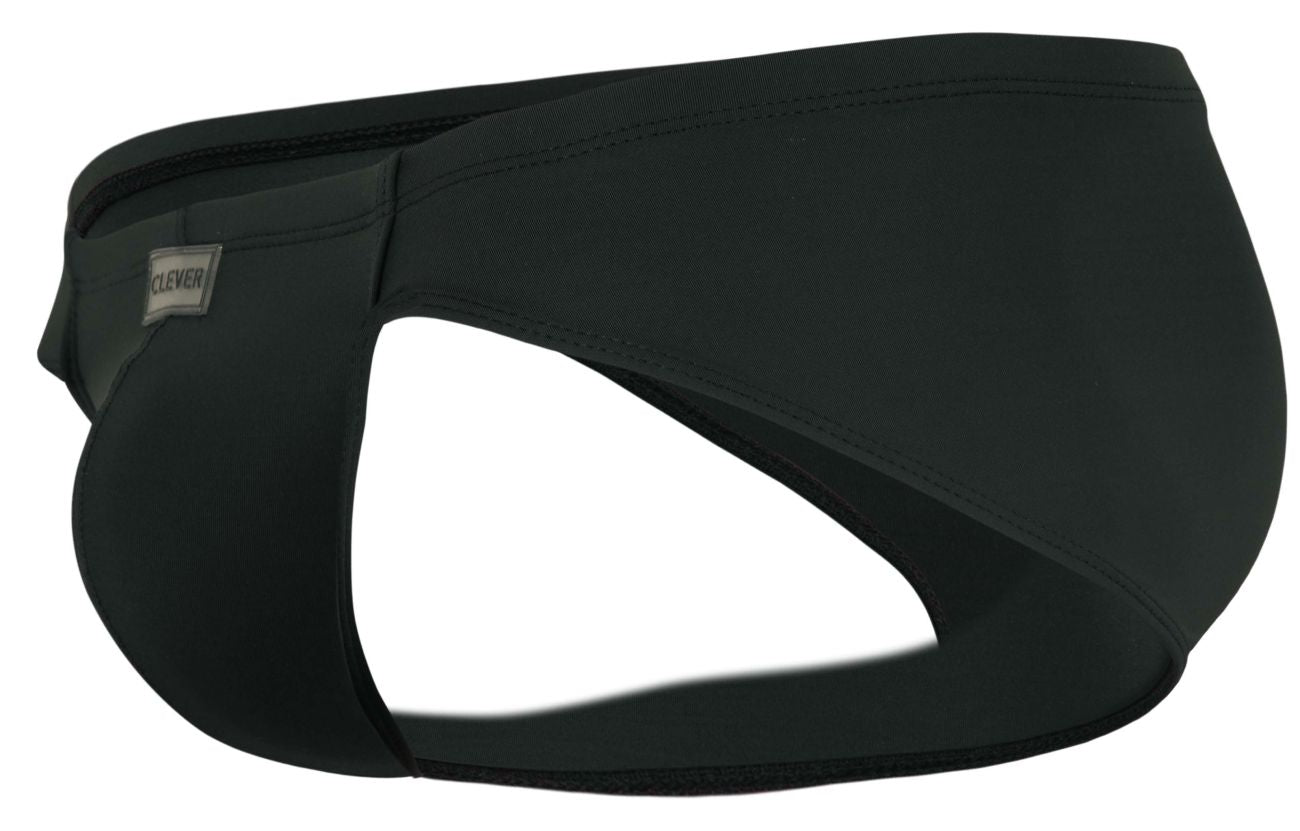 Clever 1870 Audaz Mens Barely There Bikini Dark Gray