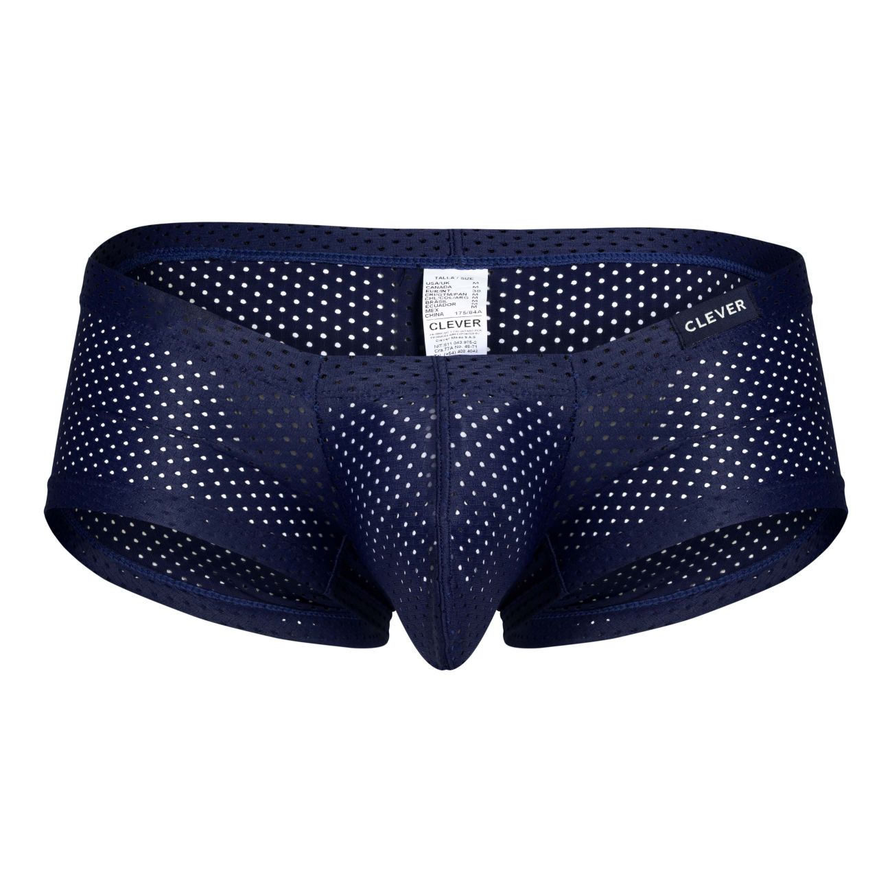 Clever 3 PK 229947 Australian Latin Trunks Black-Red-Blue