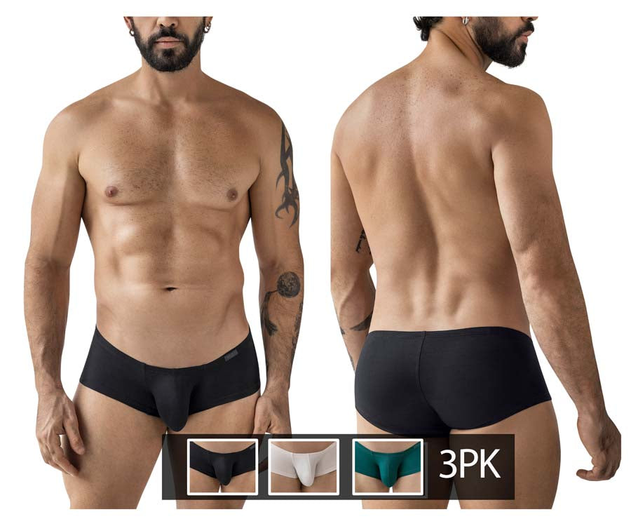 Clever 229963 3PK Australian Latin Trunks Multi Pack Set