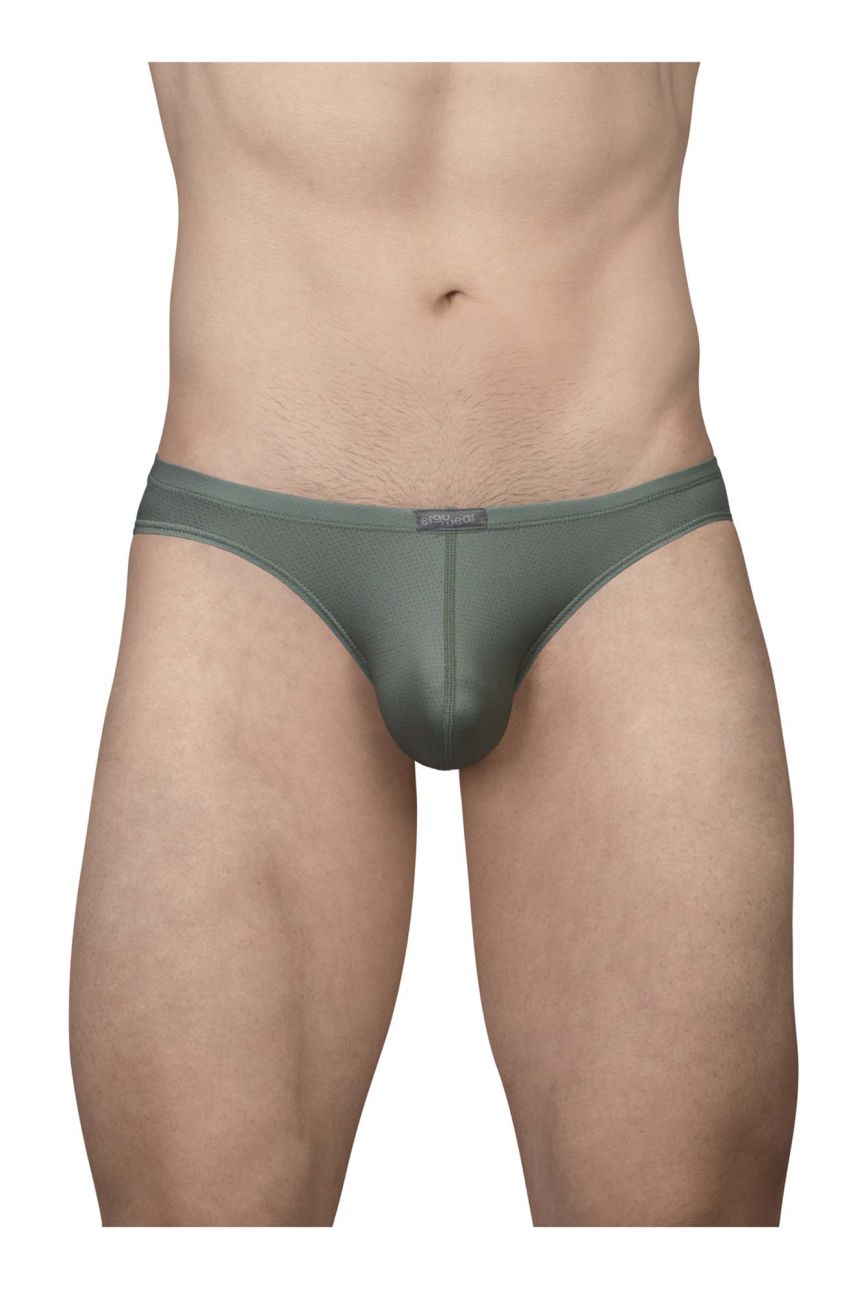 ErgoWear EW1802 X4D SE Mens Ultra Light Bikini Brief Olive Green