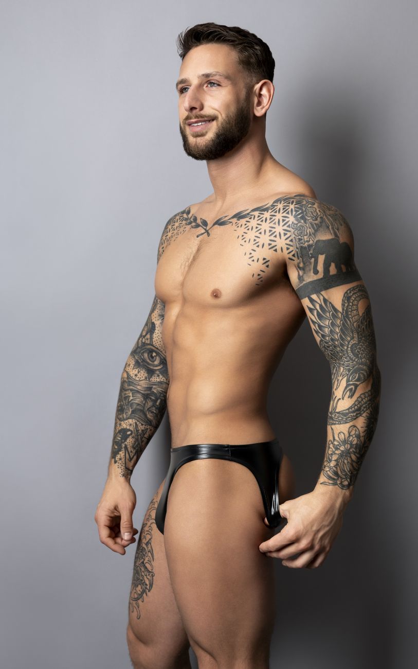Male Power 300-301 Liquid Onyx 2.0 Male Moonshine Jock Black