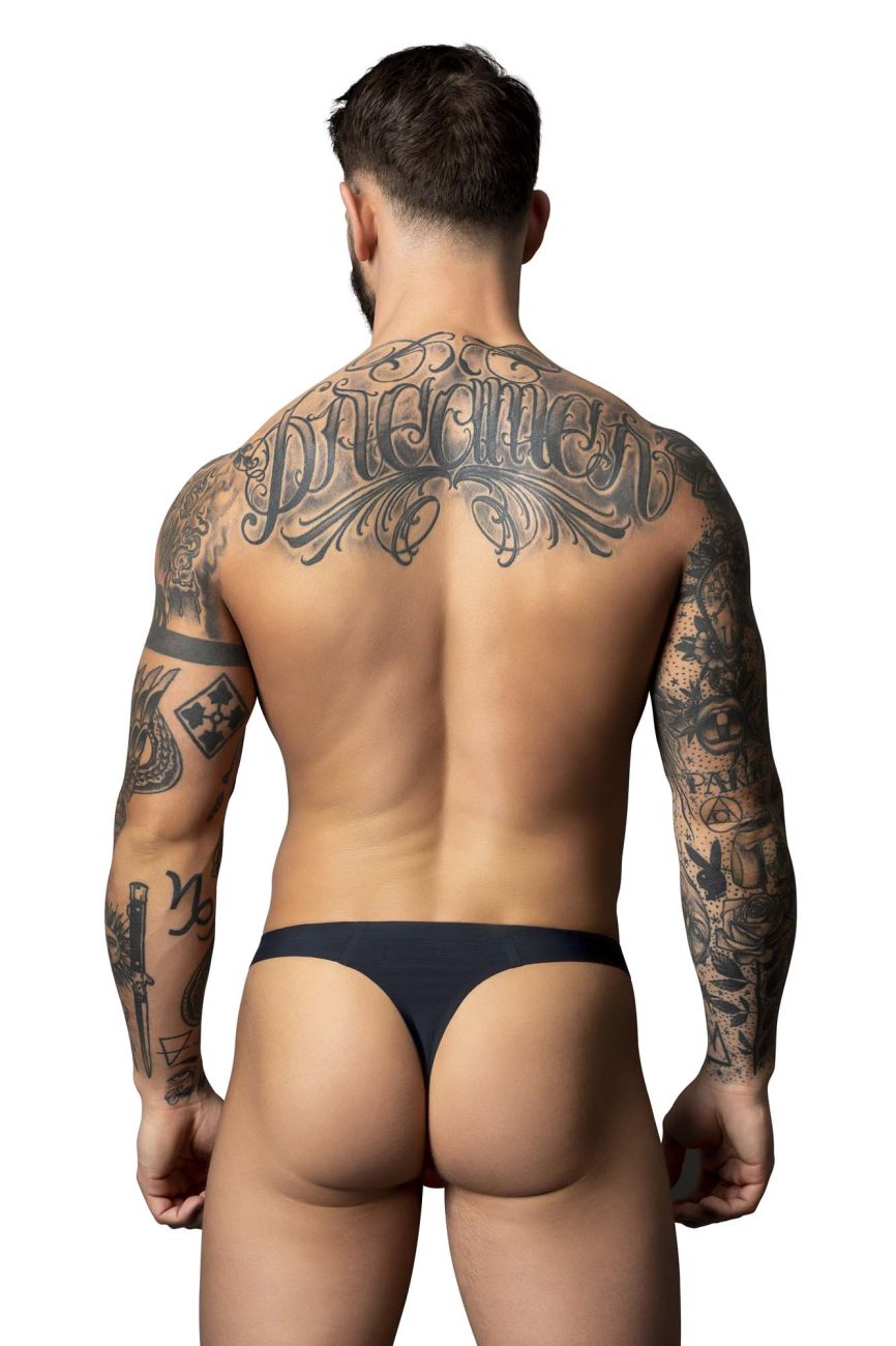Male Power 442-300 Hot Mesh Male Bong Thong Black-Red