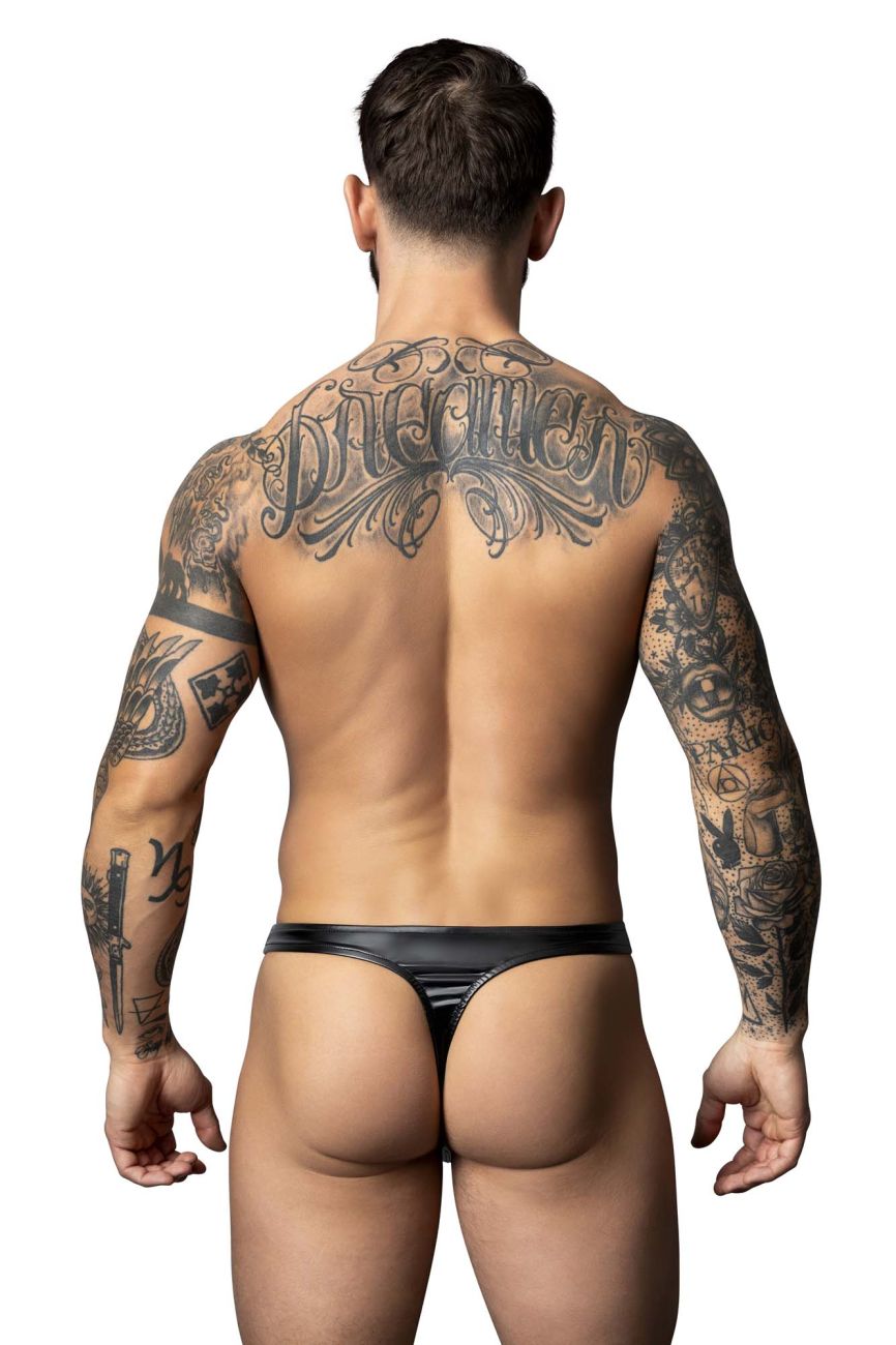 Male Power 442-301 Liquid Onyx 2.0 Male Bong Thong Black