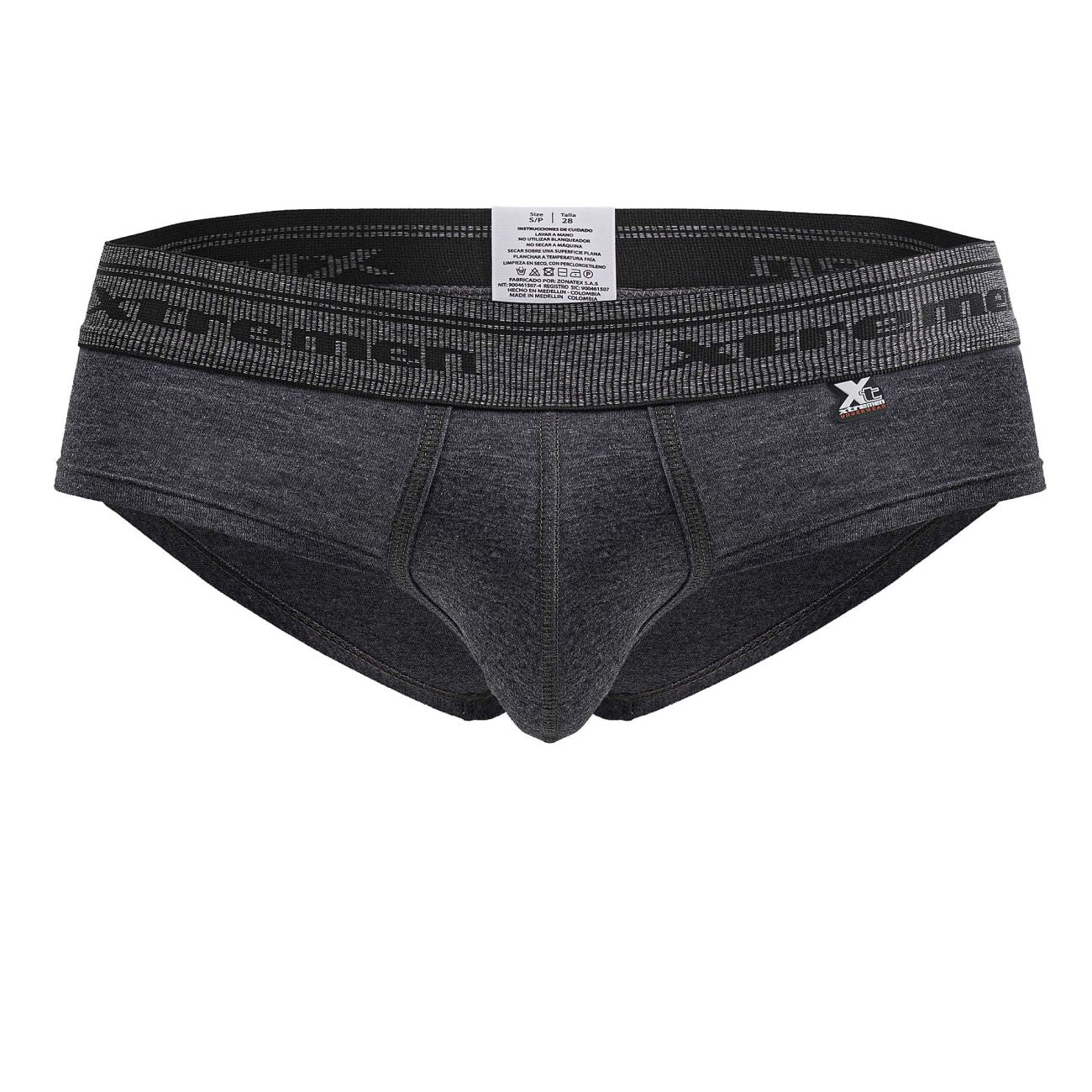 Xtremen 41315 Mens Cotton Blend Wide Side Briefs Cross