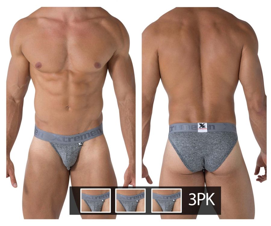 Xtremen 91057-3 3PK Big Pouch Bikini