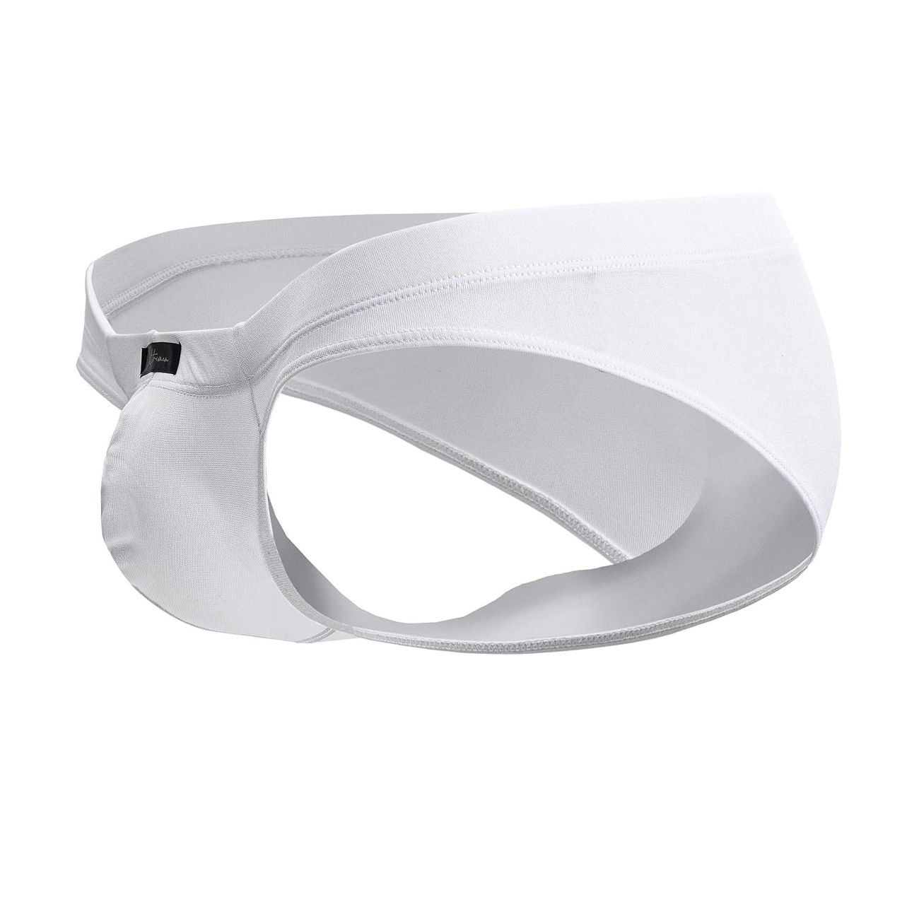 Xtremen 91207B Microfiber Mens Silky Briefs White