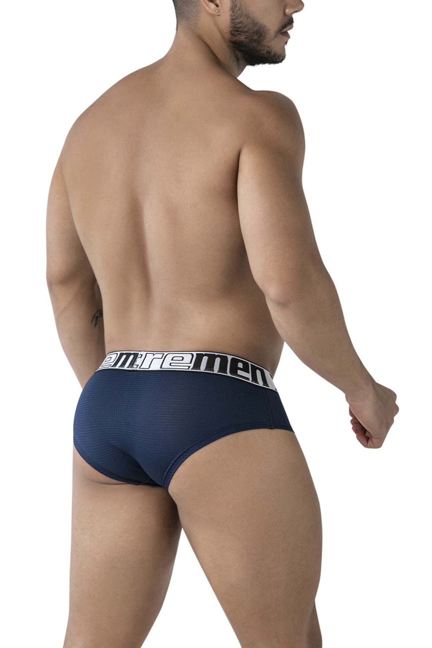 Xtremen 91221 Microfiber Mens Underwear Briefs Navy