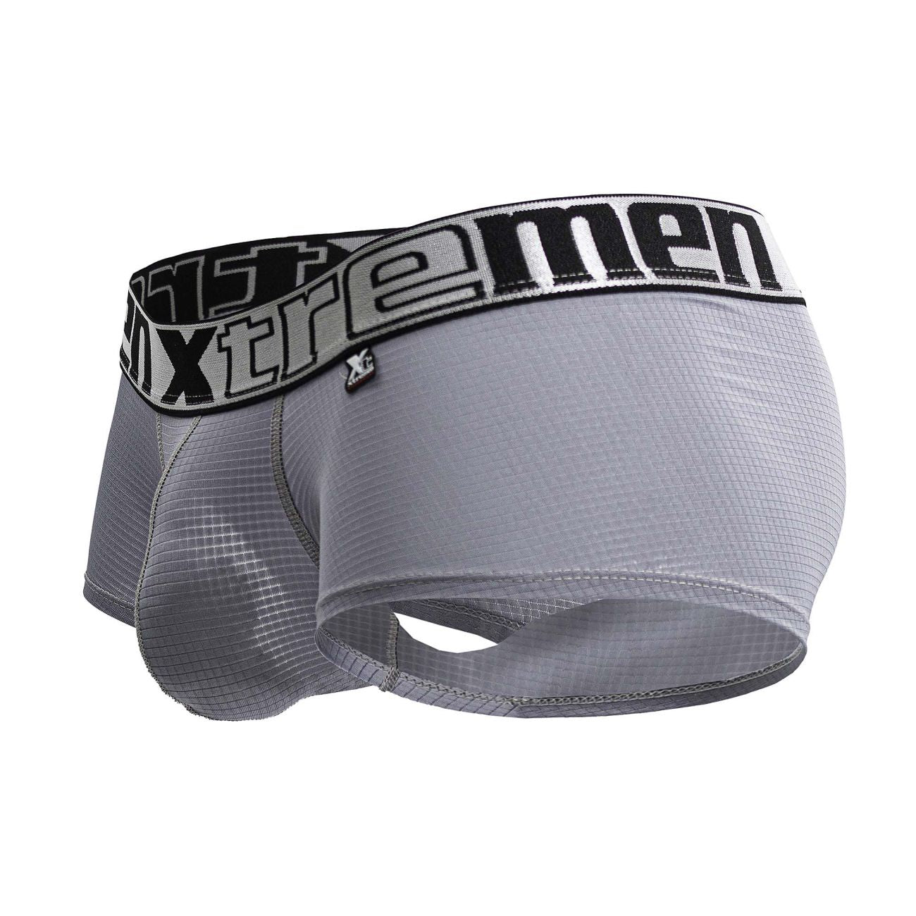 Xtremen 91222 Microfiber Mens Underwear Trunks Gray