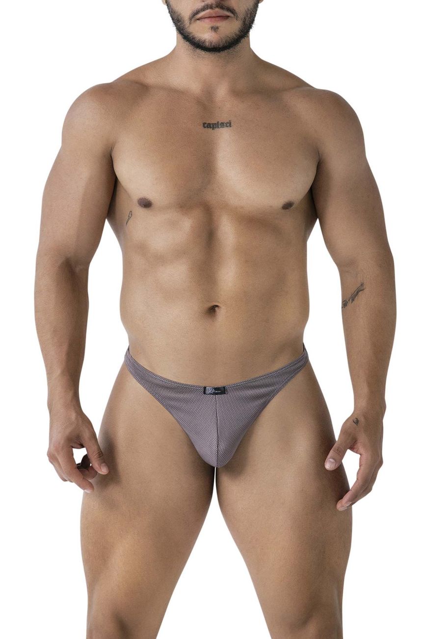 Xtremen 91223 Male Microfiber Modern & Sexy Thong Gray