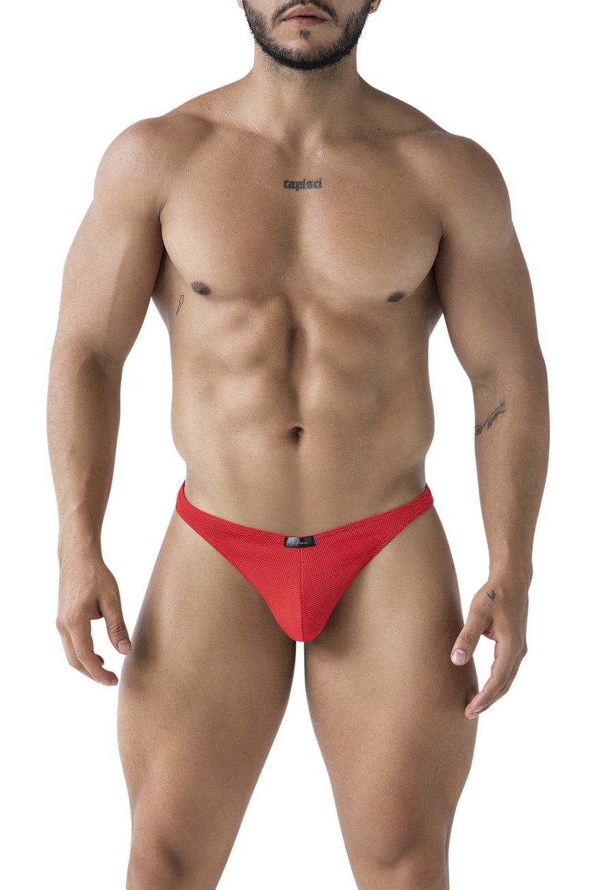 Xtremen 91223 Male Microfiber Modern & Sexy Thong Red