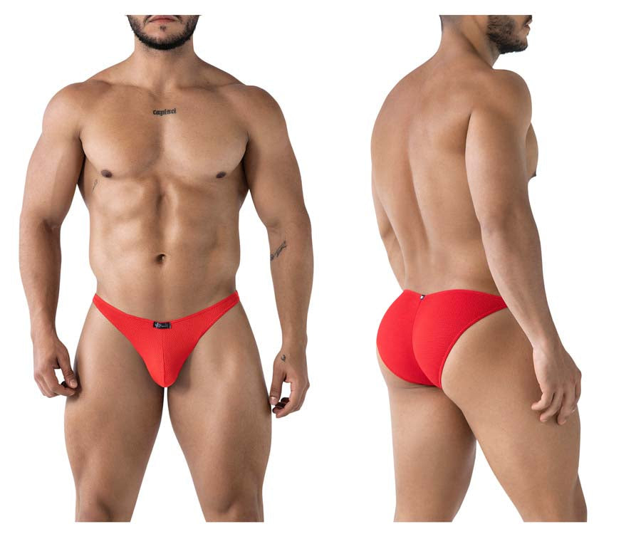 Xtremen 91224 Male Microfiber Modern & Sexy Bikini Red