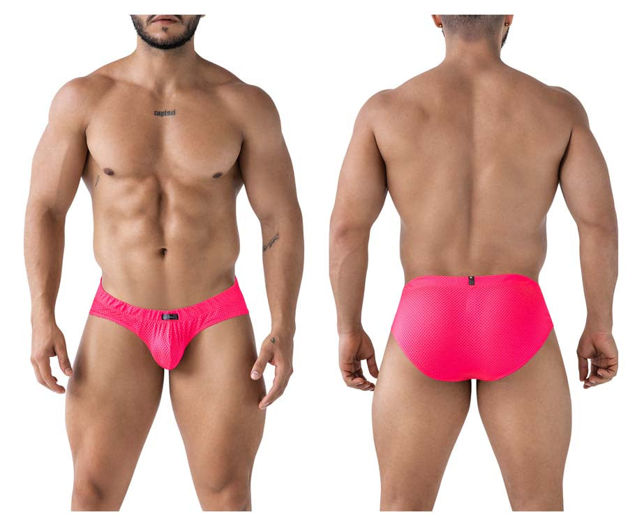 Xtremen 91227 Mens Soft Microfiber Briefs Fuchsia