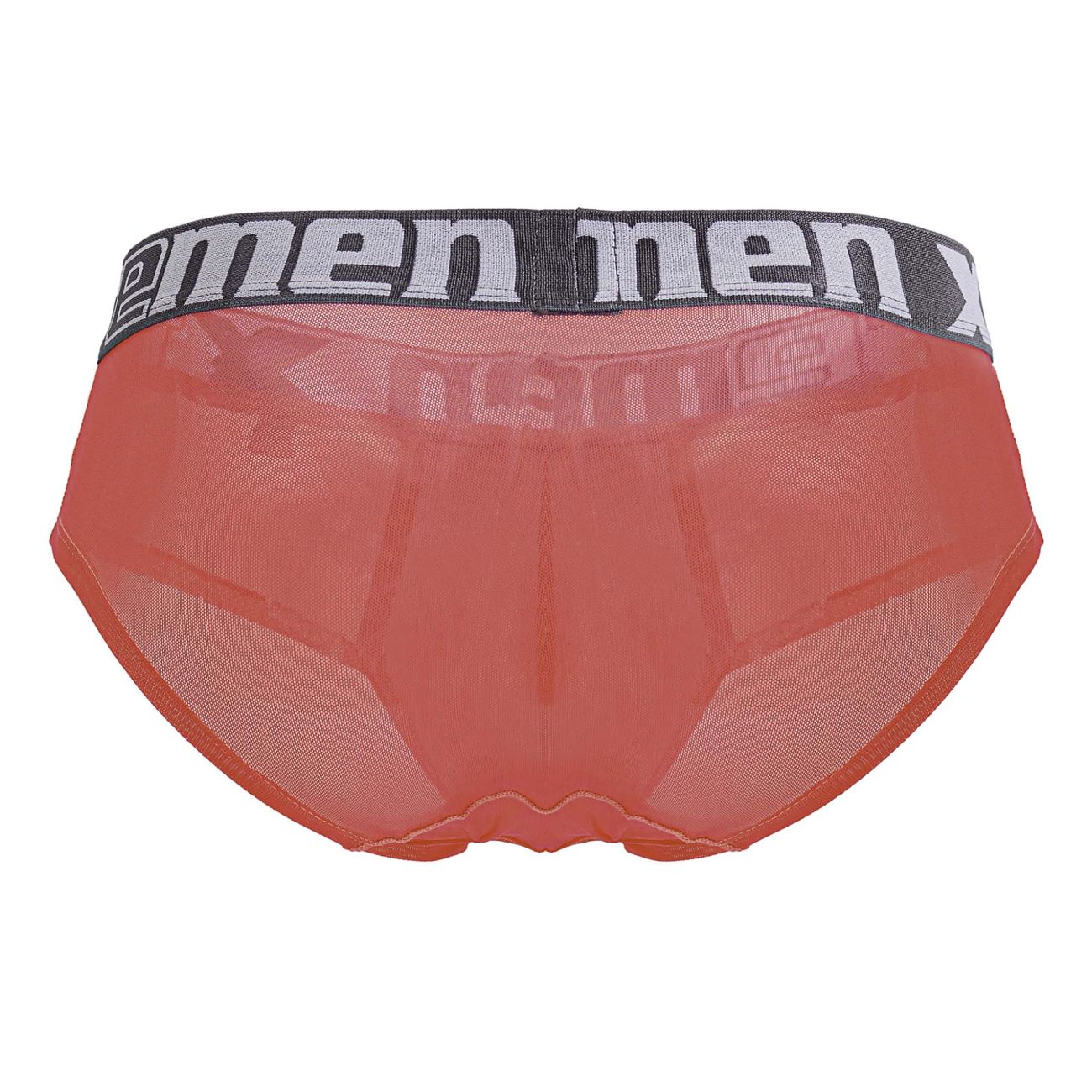 Xtremen 91236 Mens Sheer Microfiber Briefs Fuchsia