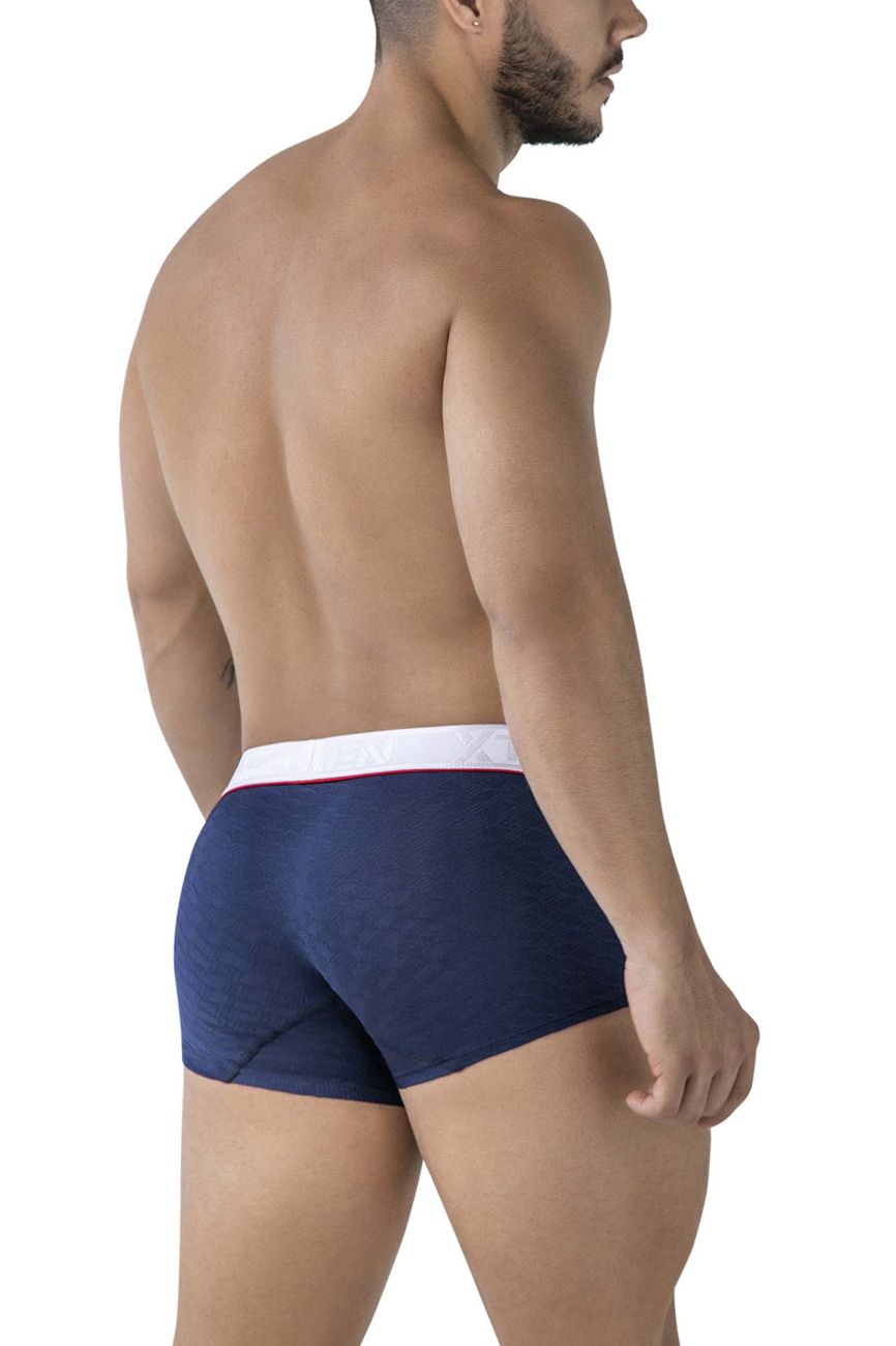 Xtremen 91243 Male Soft and Comfortable Microfiber Trunks Dark Blue