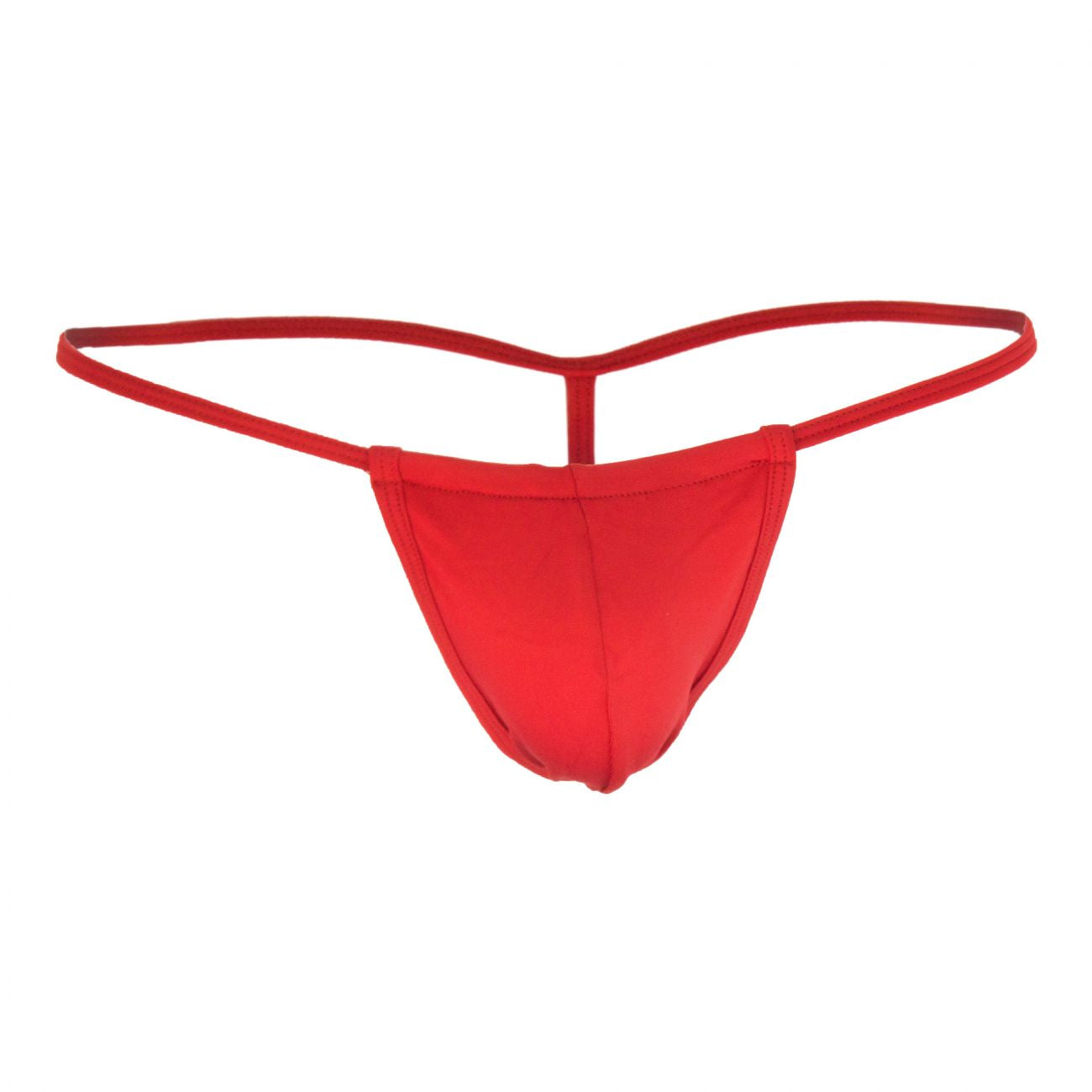 CandyMan 9586X Basic Thong Red Plus Sizes