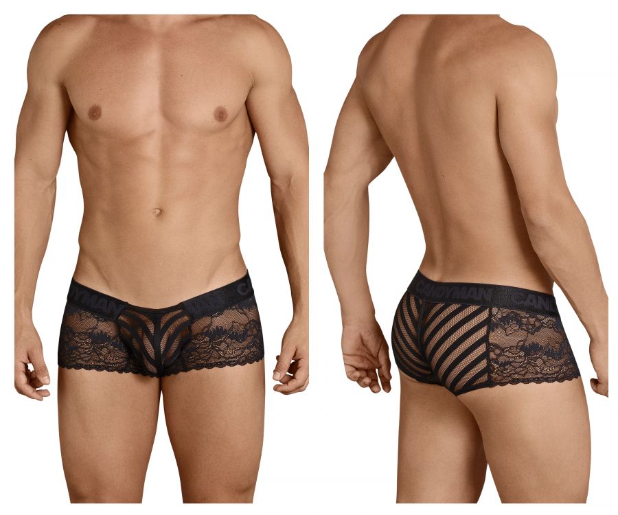 CandyMan 99393 Lace-Mesh Trunks