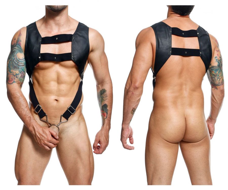 MaleBasics DMBL08 DNGEON Croptop Cockring Harness