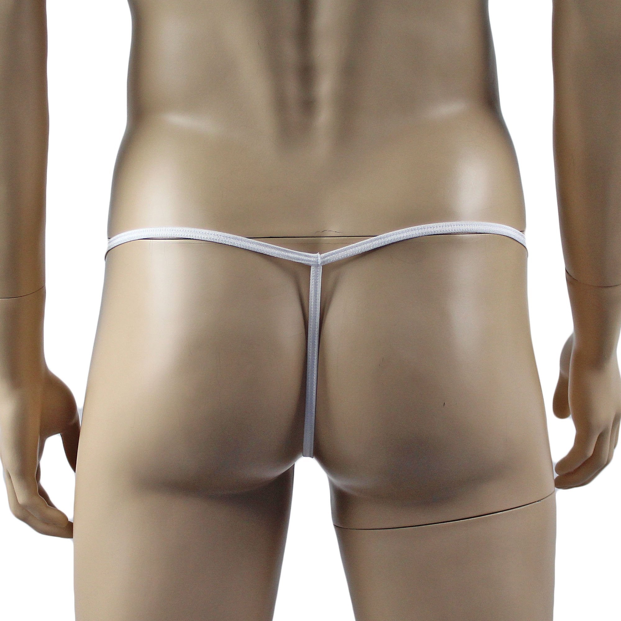 Candy Stripes Christmas Mens G string Pouch Xmas Underwear