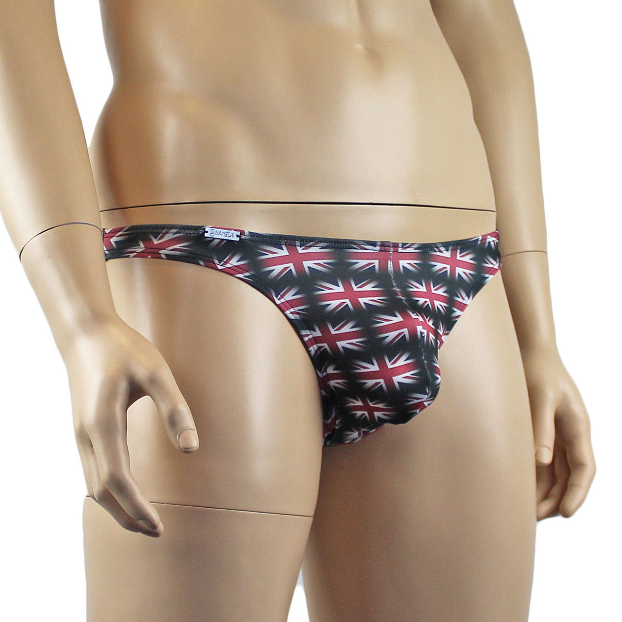 Mens UK British Low Rise Mini Thong