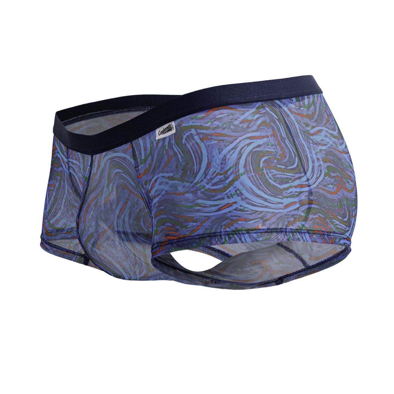 CandyMan 99873 Mens Seawater Breathable Mesh Trunks Multicolor Print