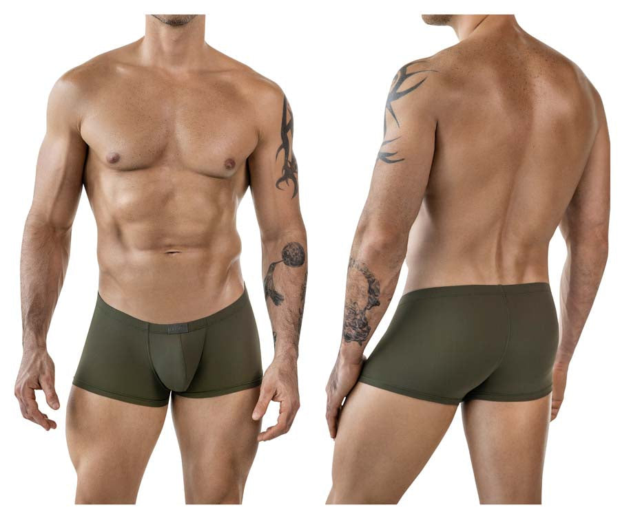 Clever 1842 Buenavista Male Sleek Contoured Pouch Trunks Green