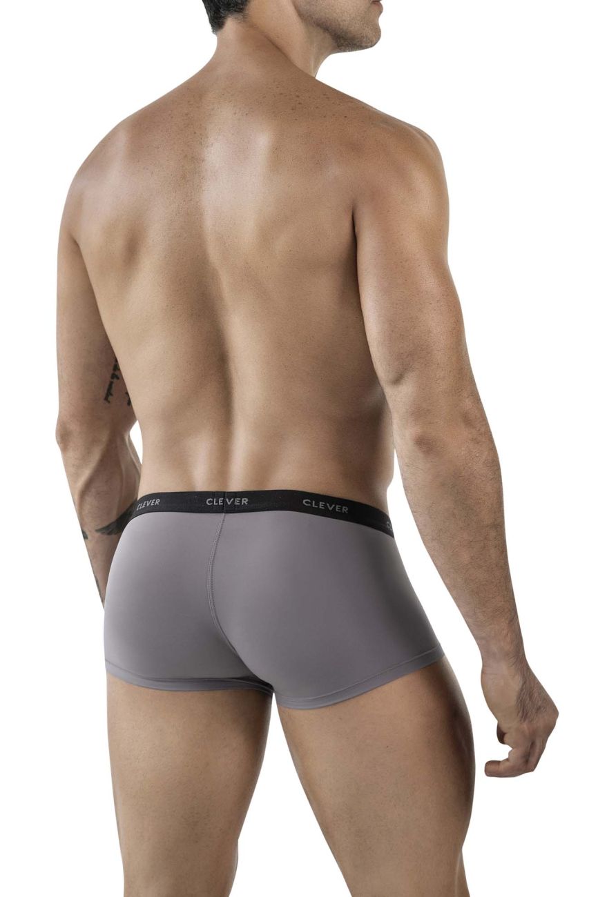 Clever 1866  Mens Tokio Cut Out Front Trunks Gray