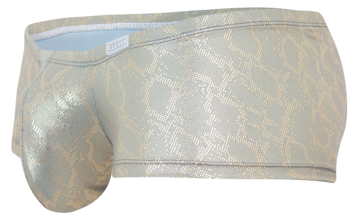 Clever 2061 Mens Diamond Metallic Trunks Gold