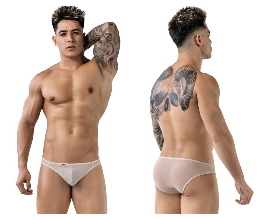 Pikante 1822 Luxury Mens Soft and Silky Briefs Beige