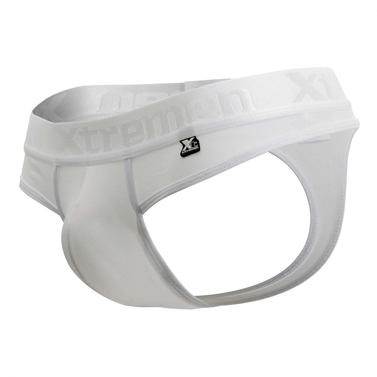 JCSTK - Xtremen 91031-3 3PK Piping Thongs White