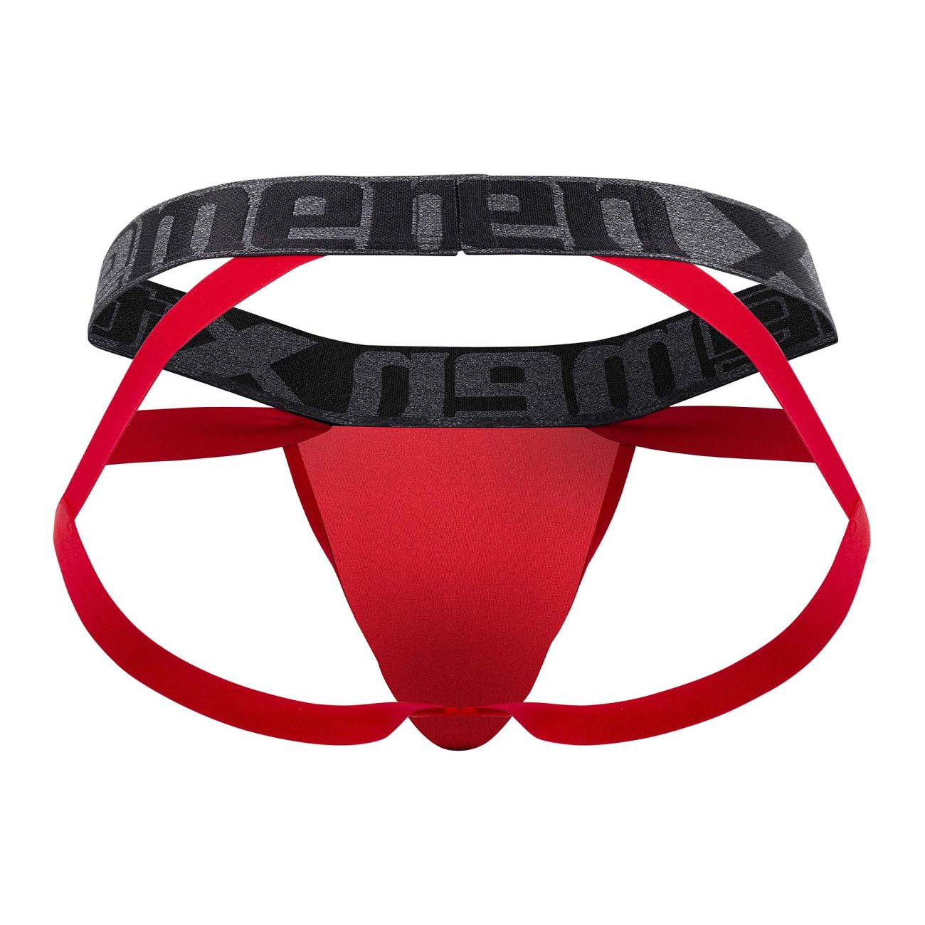 Xtremen 91128 Snake print Jockstrap Red