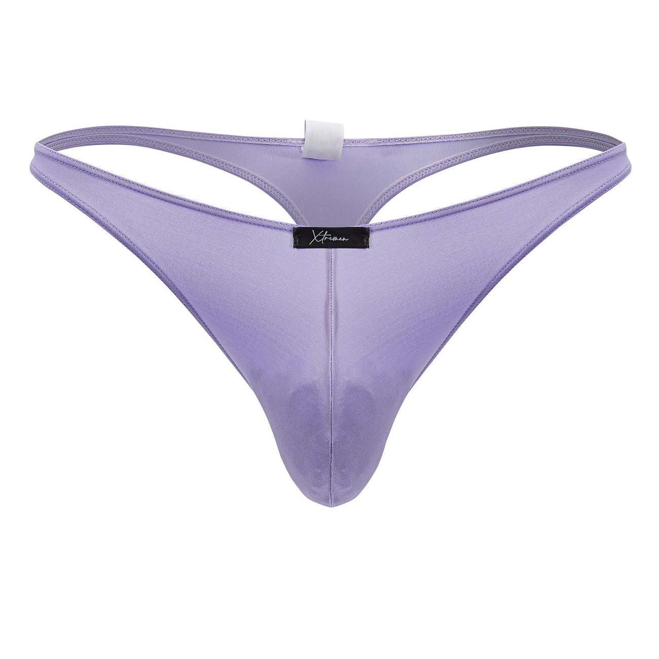 Xtremen 91217 Mens Pastel Coloured Microfiber Thongs Lilac