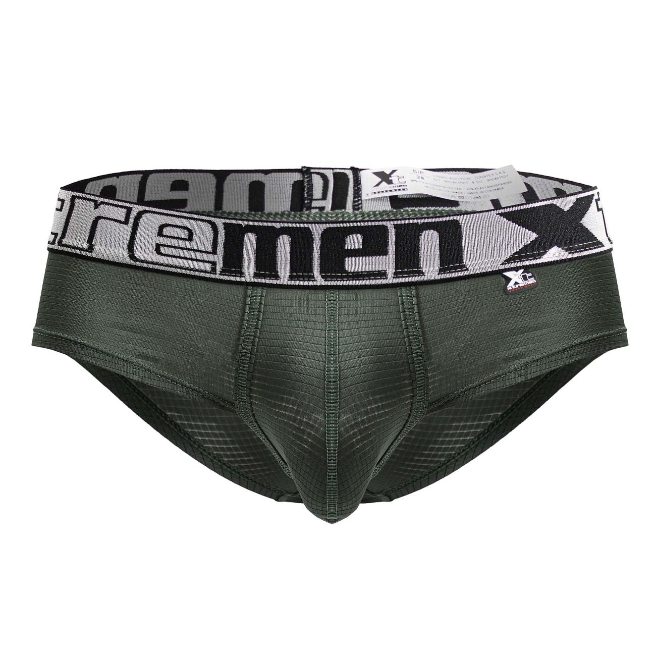 Xtremen 91221 Microfiber Mens Underwear Briefs Green