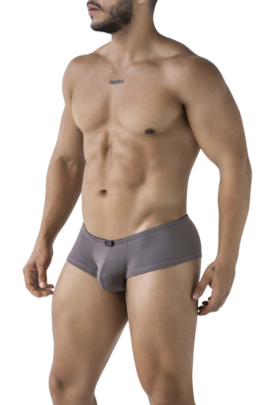 Xtremen 91225 Male Microfiber Modern & Sexy Trunks Gray