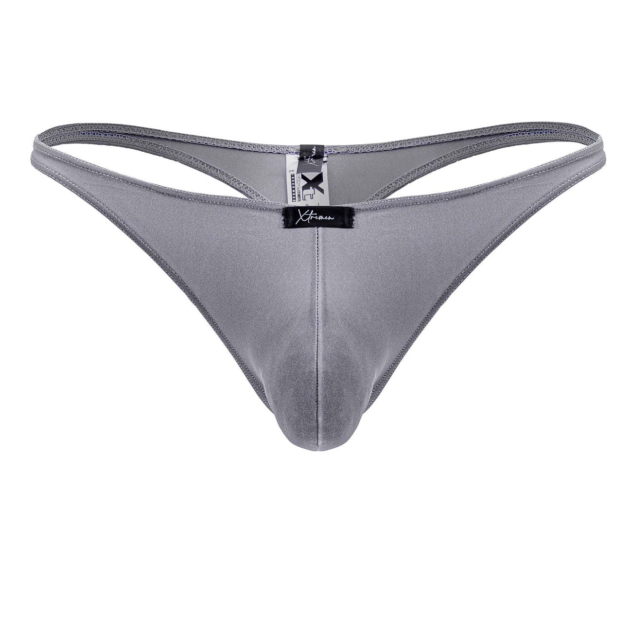 Xtremen 91232 Mens Microfiber Contoured Thongs Gray