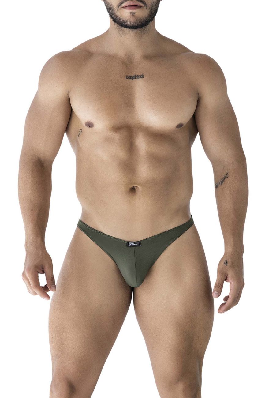 Xtremen 91239 Mens Ultra Comfortable Microfiber Bikini Green