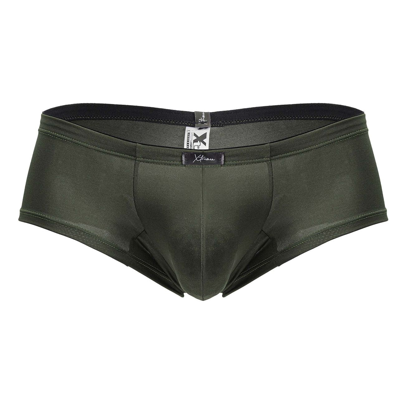 Xtremen 91240 Mens Soft & Sexy Microfiber Trunks Green