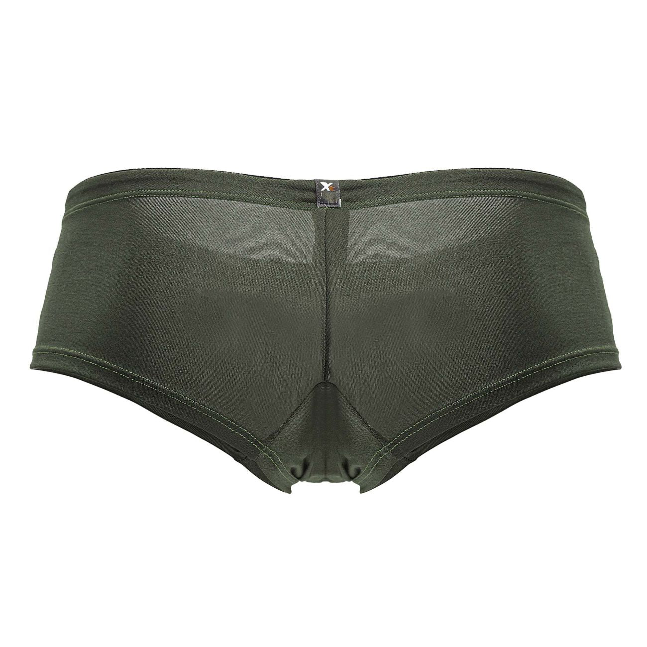 Xtremen 91240 Mens Soft & Sexy Microfiber Trunks Green